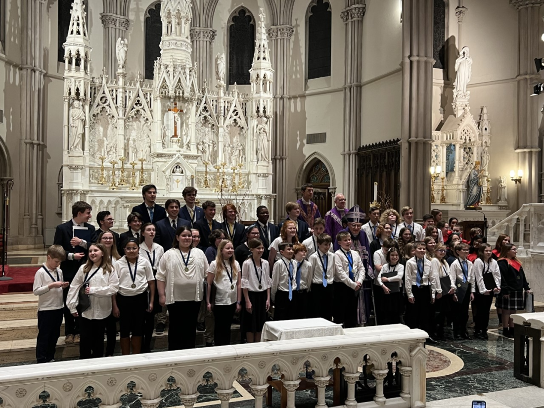 Students attend Youth Choral Festival and Mass News, Sports, Jobs